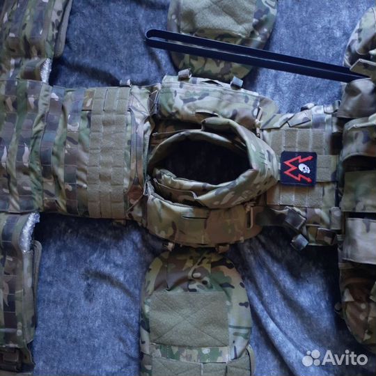 Бронежилет мультикам штурмовой бр5 керамика