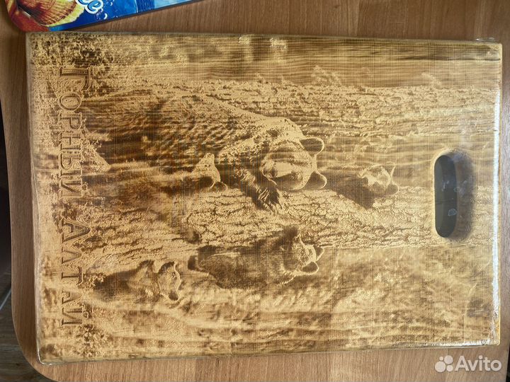 Доска из кедра Новая в упаковке 44*28 см (с Алтая)