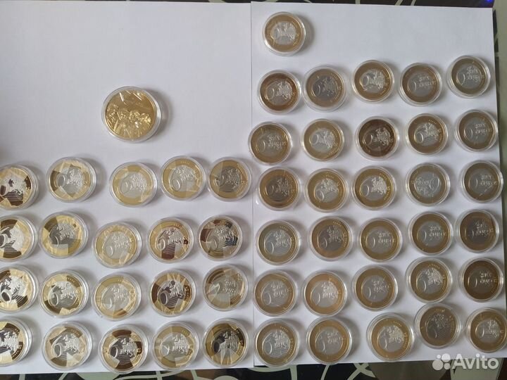 Сувенирные монеты 6 euro