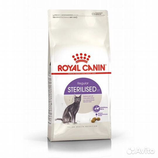Корм для кошек Royal Canin Sterilised 37, 10 кг