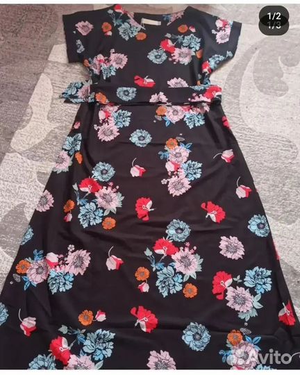 Платья лен. 52