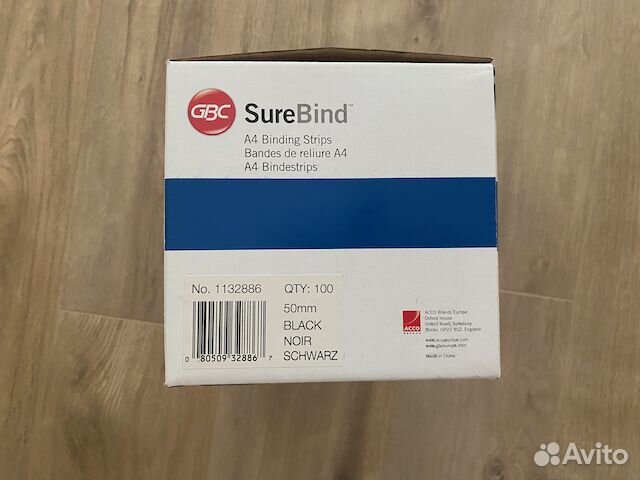 Гребенки GBC 50 мм и 25 мм Черные для Переплетчика