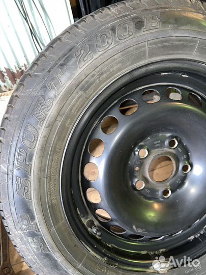 Колеса Dunlop SP Sport 200 E (195/65R15)