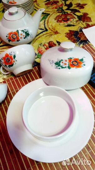 Чайный сервиз 10 персон Германия кахла