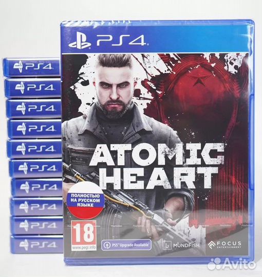 Новый. Atomiс Heart полностью на русском PS4 / PS5