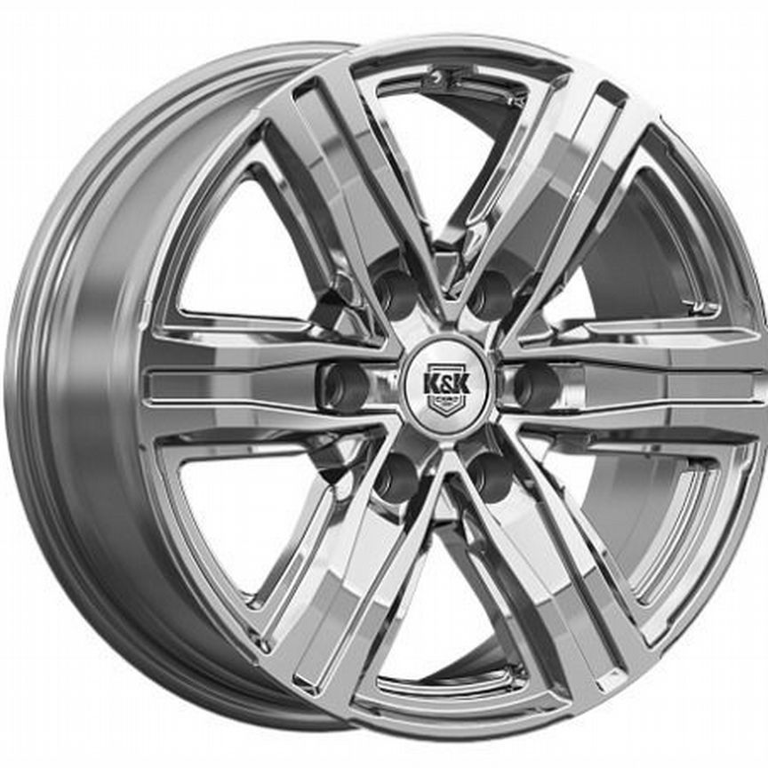 K&K R8 (кс1174) : 7,5x17 6*114,3 Et:45 Dia:66,1 дарк платинум