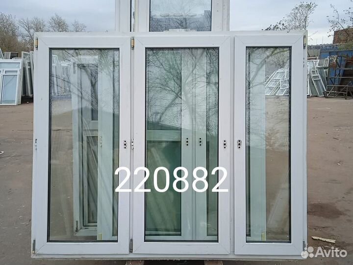 Пластиковые Окна Б/У 1530(в) х 1850(ш)