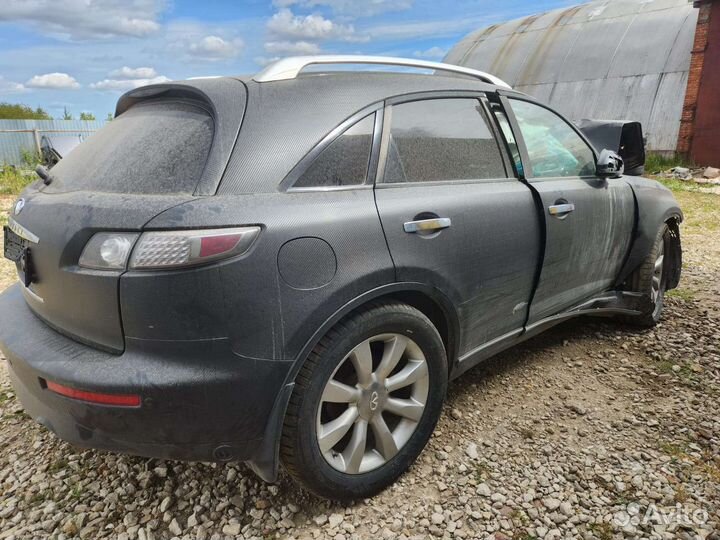 Разбор Infiniti FX35 S50 VQ35DE АКПП 4WD 2003 года