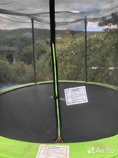 Батут каркасный 305 с защитной сеткой