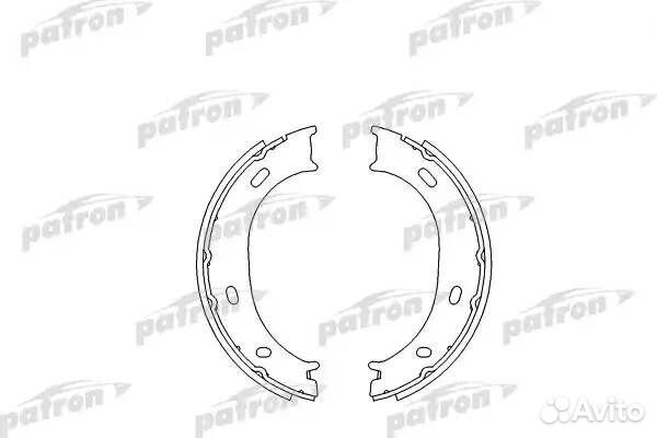 Колодки тормозные барабанные