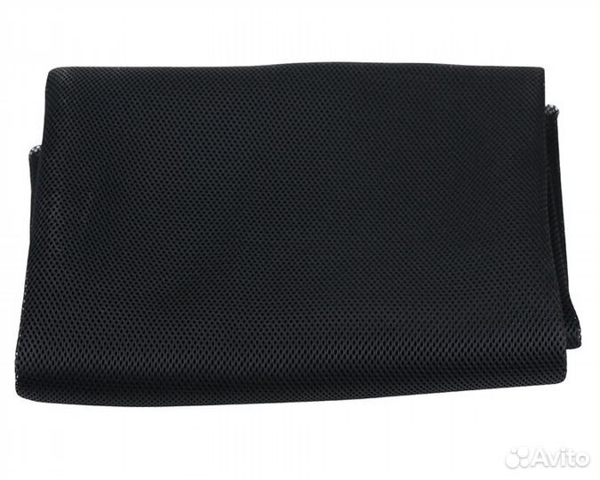 Акустическая ткань (радиоткань) черная 140*100 см