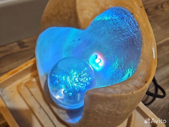 Настольный фонтанчик с подсветкой