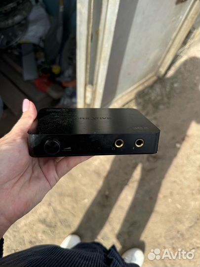Внешняя звуковая карта creative sound blaster