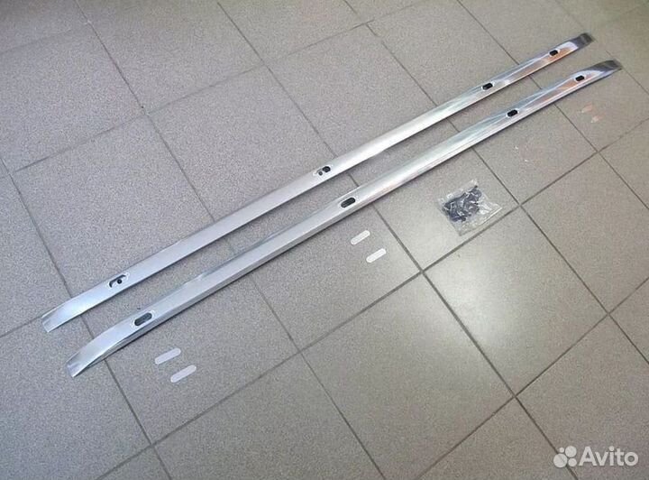 Рейлинги хромированные на Lexus lx570 lx450d