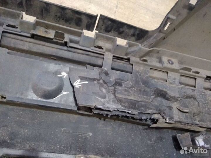 Бампер задний Mercedes Benz W166