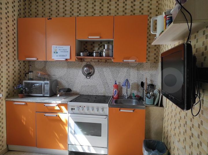 Комната 22 м² в 1-к., 1/17 эт.