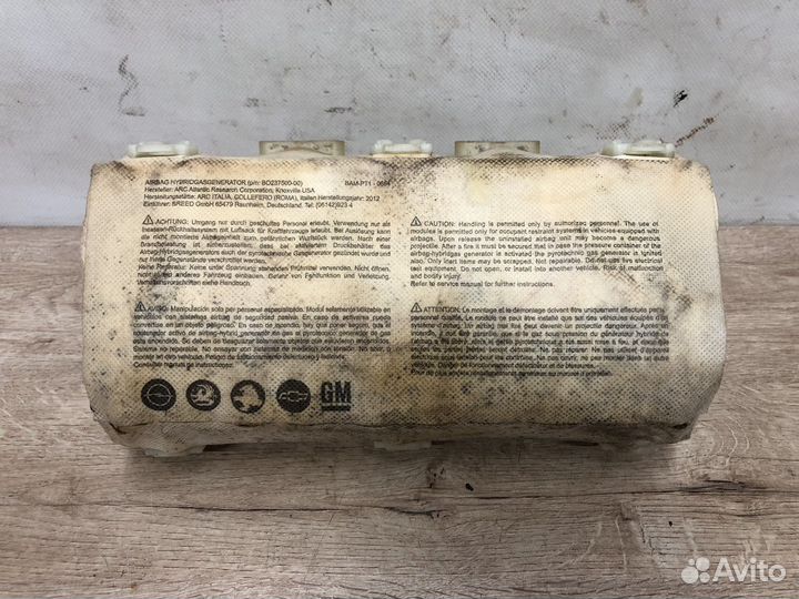Airbag в Торпедо Opel Astra h