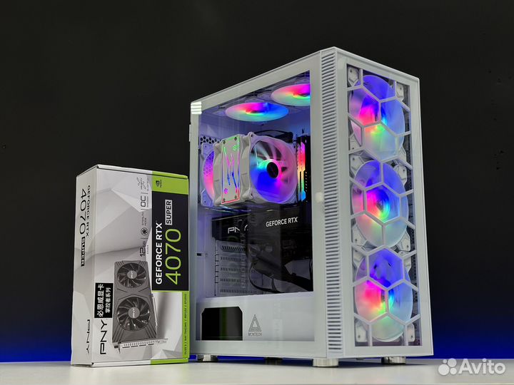Топовый пк RTX4070super 12G Core i5 13400F 32G озу