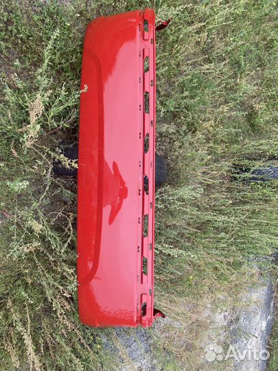 Задний бампер hyundai getz