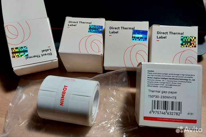 Термоэтикетки 50x30 для Niimbot B21/B1