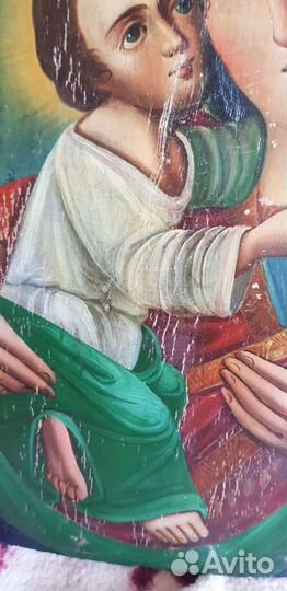 Икона Владимирская Пресвятая Богородица. Письмо