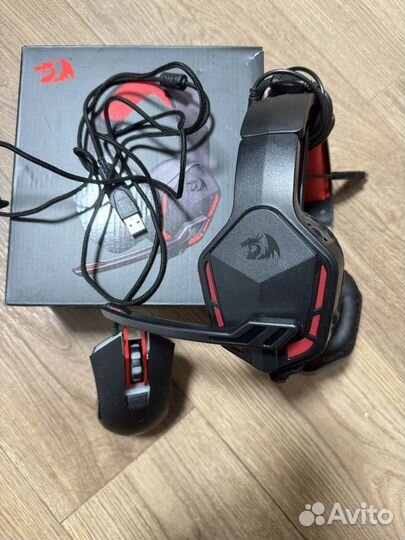 Игровые наушники проводные с микрофоном Themis