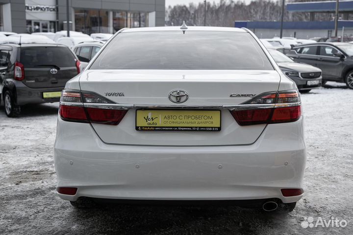 Toyota Camry 2.5 AT, 2017, 122 000 км