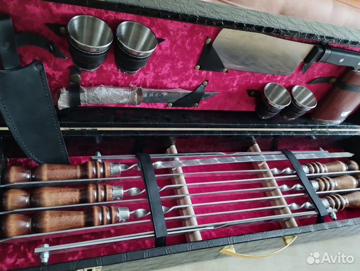 Набор шампуров в чехле