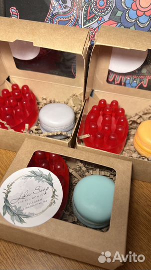 Мини-набор мыла к 8 марта