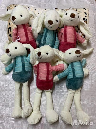 Мягкая игрушка утка Лалафанфан, коты, кролики