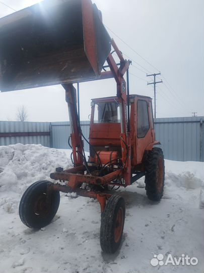 Трактор ВТЗ Т-16М с КУН, 1986