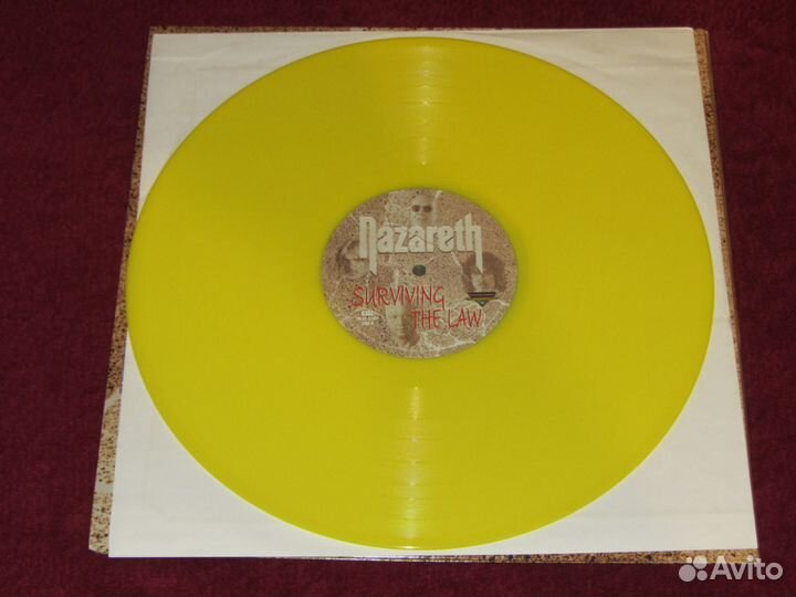 Nazareth – Surviving The Law 2022 europe yellow