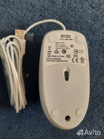 Мышь logitech B100