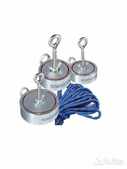 Неодимовый магнит, поисковый магнит двухсторонний