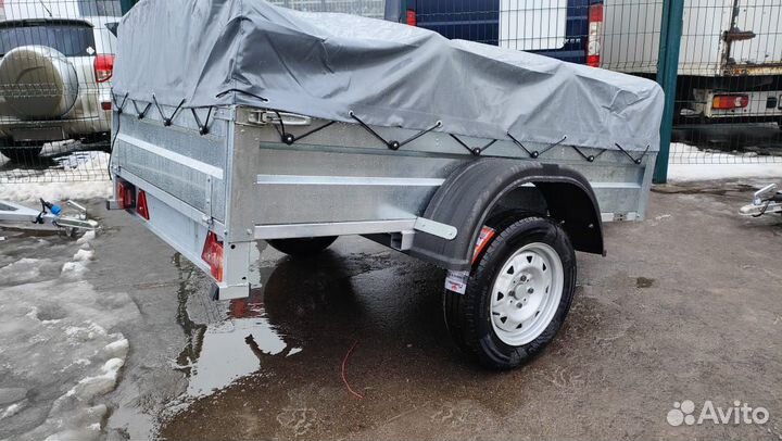 Двухметровый легковой прицеп