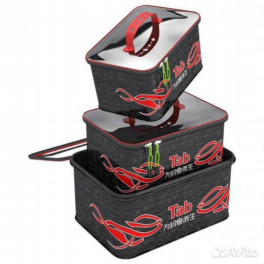 Контейнеры для рыбалки с крышкой EVA