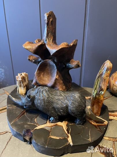 Палеонтология. Шертистый. rhinoceros