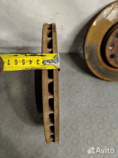 Тормозной диск передний Renault Fluence седан K4M