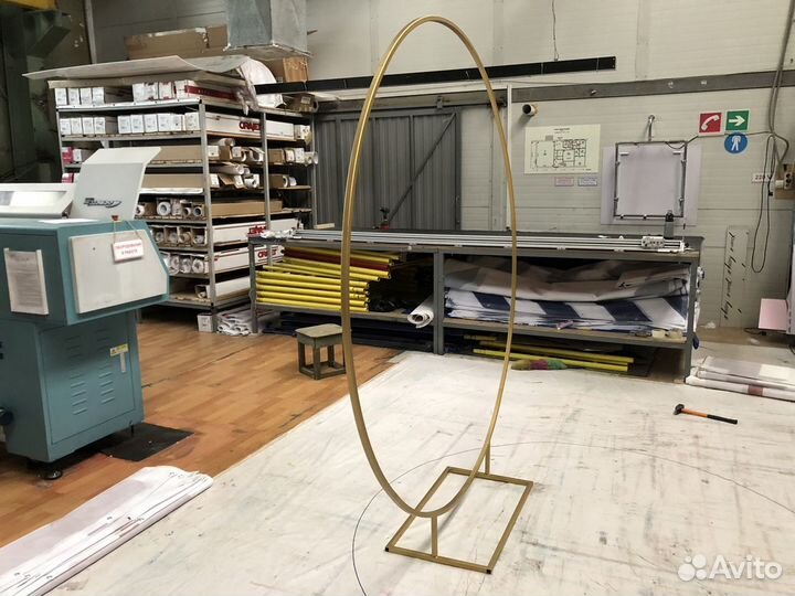 Круглый каркас для фотозоны