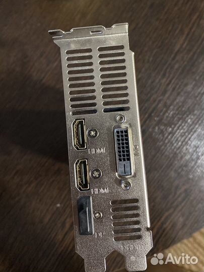 Видеокарта gigabyte gv-n105тос-4gl на 4 gb