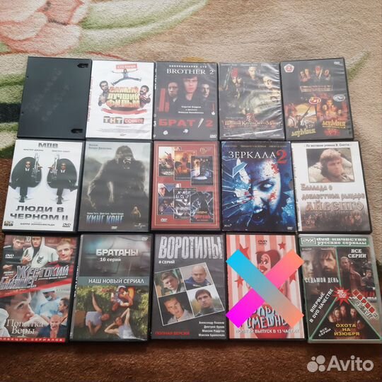 DVD фильмы/мультфильмы