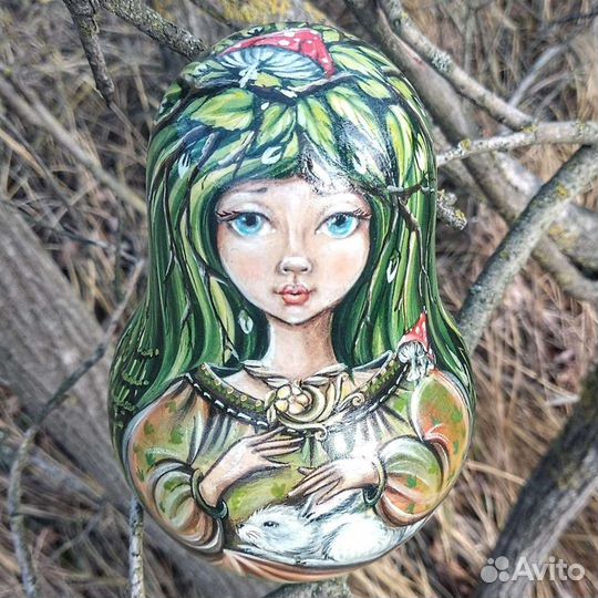 Матрешка -неваляшка музыкальная