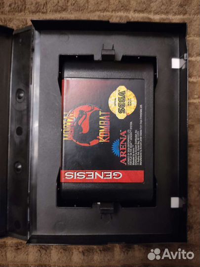 Mortal Kombat MK Sega оригинал