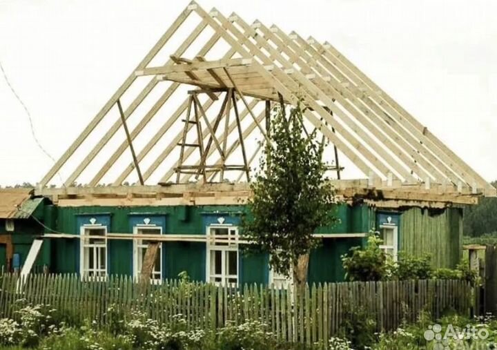 Фасадные работы, ремонт и замена кровли