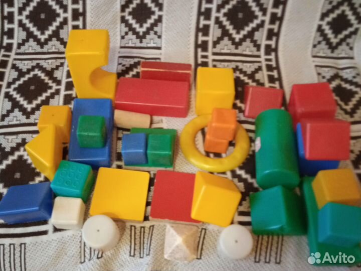 Детские кубики СССР