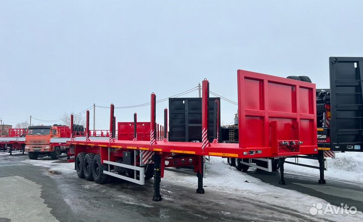 Полуприцеп лесовоз (сортиментовоз) Политранс ТСП 94171, 2024