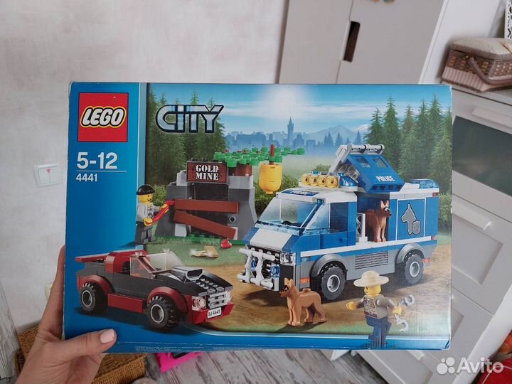 Lego City 4441 фургон для полицейских собак