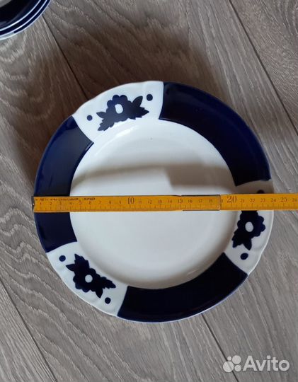 Столовый набор кобальт