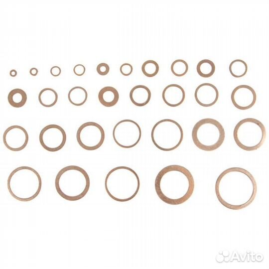 Набор медных шайб 580 штук