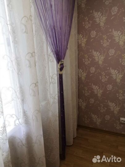 Штора нити кисея Занавеска нитяная